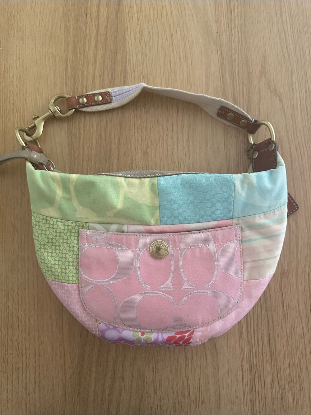Coach Pastel Shoulder Small bag